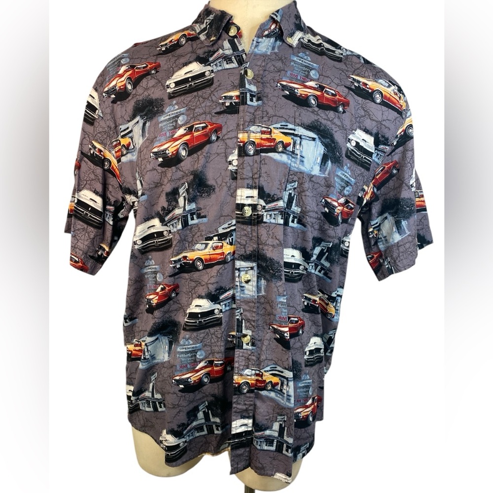 Clear Water Outfitters Short Sleeve Button Up Shirt Men’s XXL